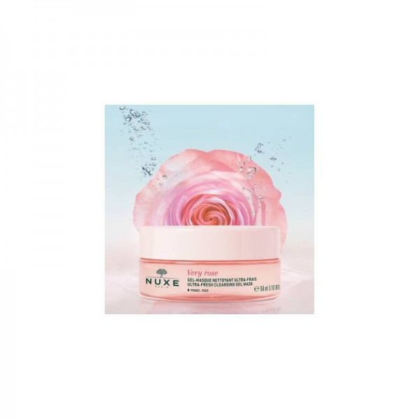 nuxe mascarilla gel ultra fresca very rose 150 ml