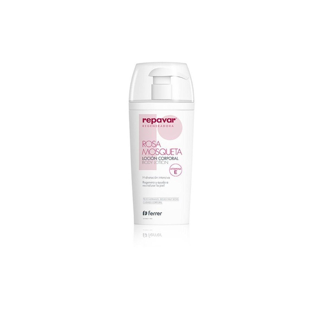 repavar regeneradora locion corporal rosa mosqueta 500 ml