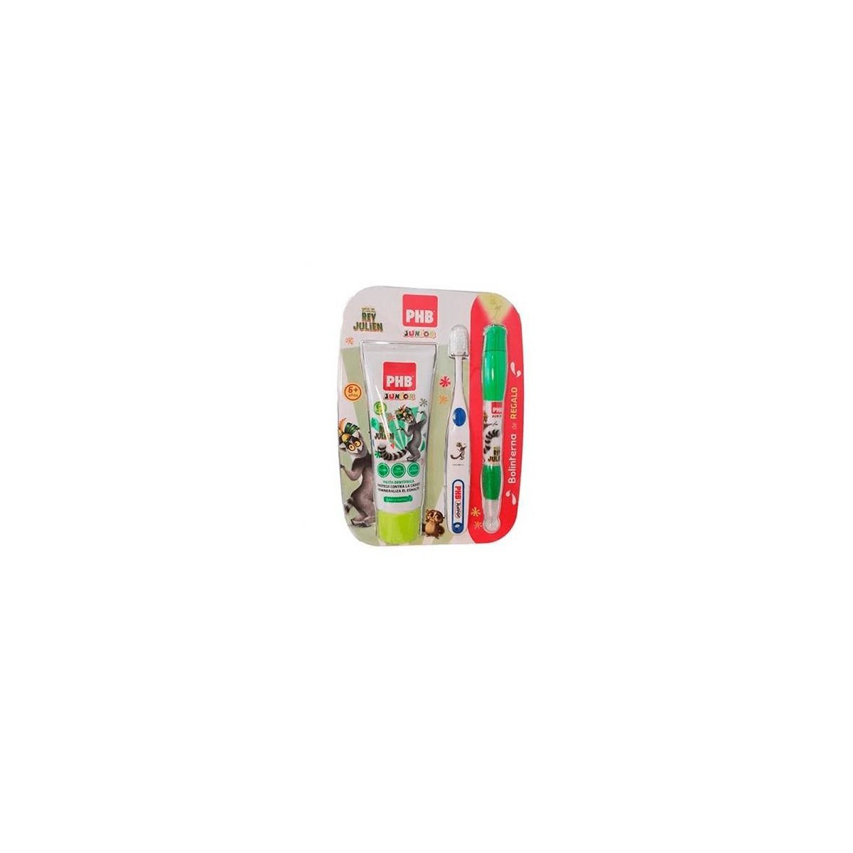 phb pack junior pasta 75ml cepillo regalo exclusivo madagascar