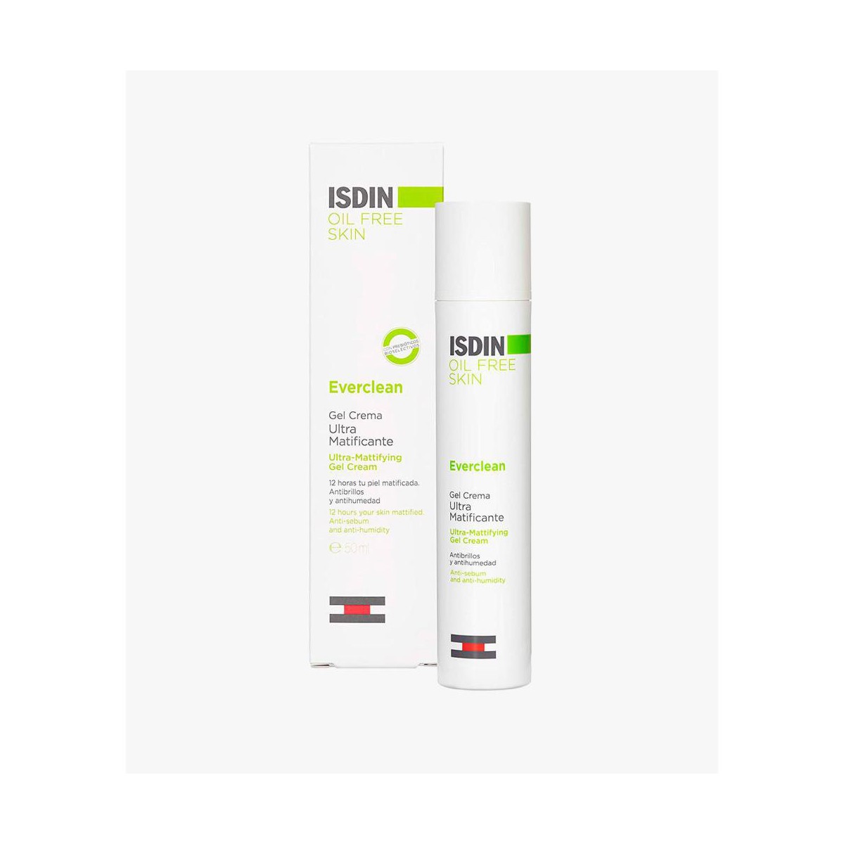 isdin everclean gel crema ultra matificante 50 ml