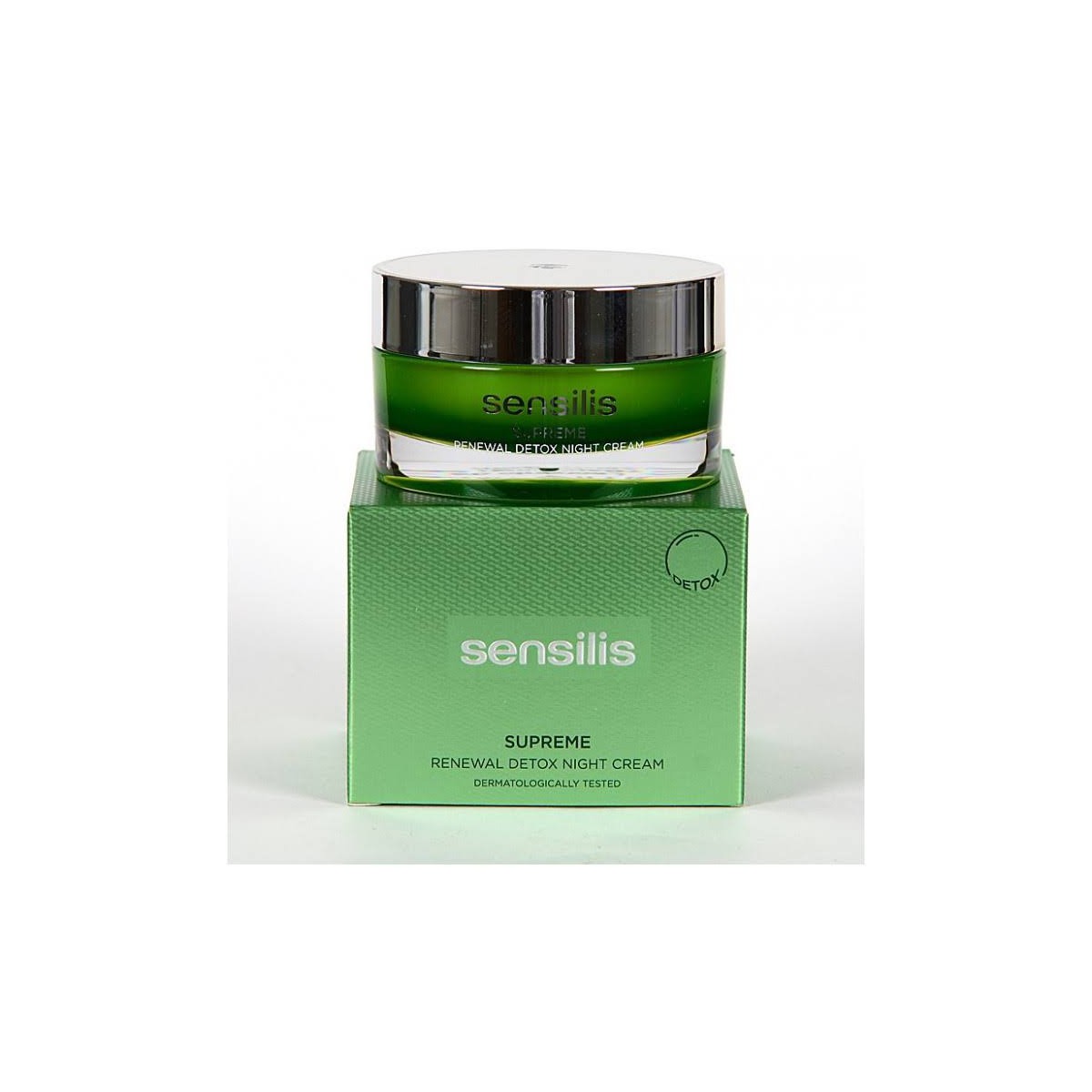 sensilis supreme renewal detox crema noche 50ml