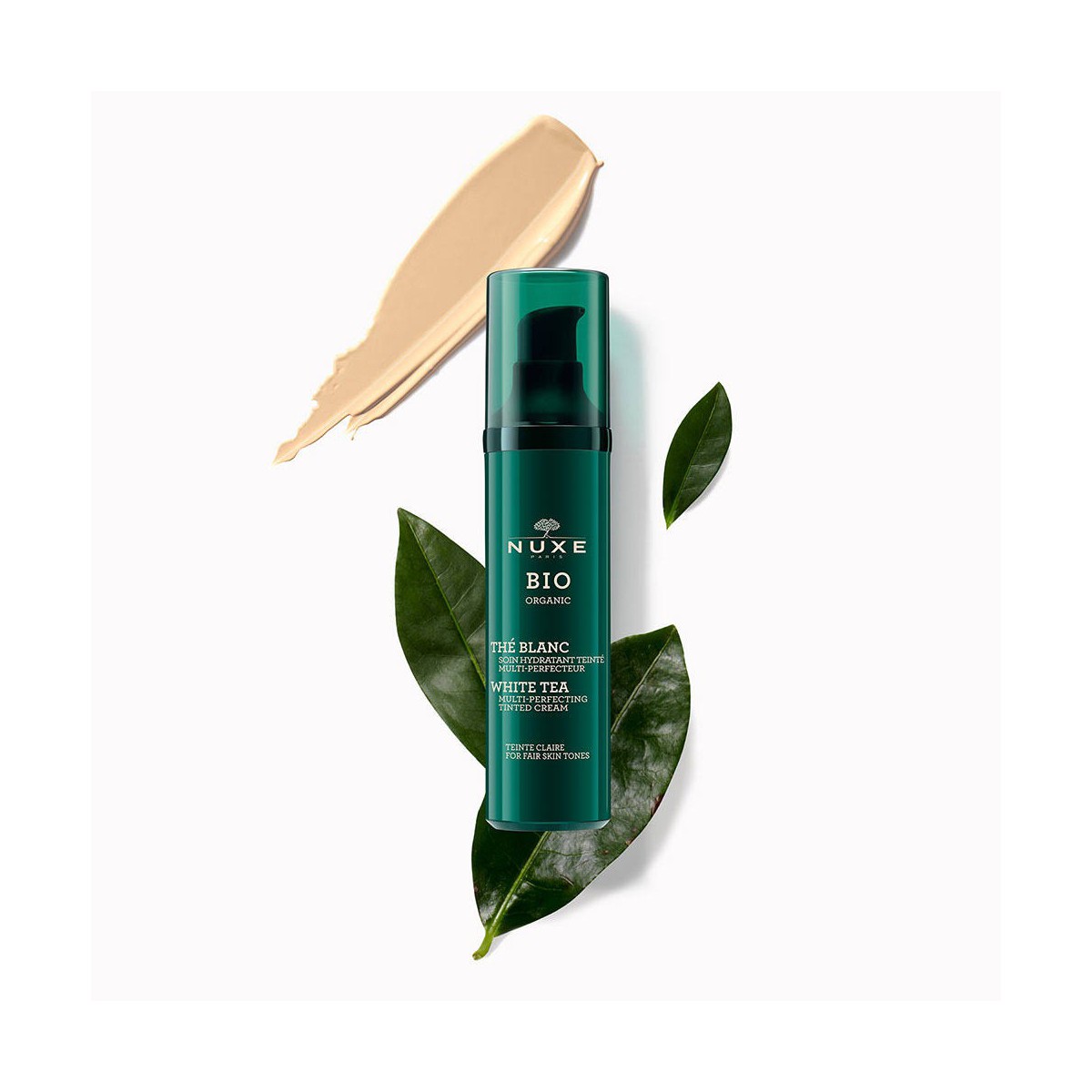 nuxe bio organic hidratante color claro 50 ml