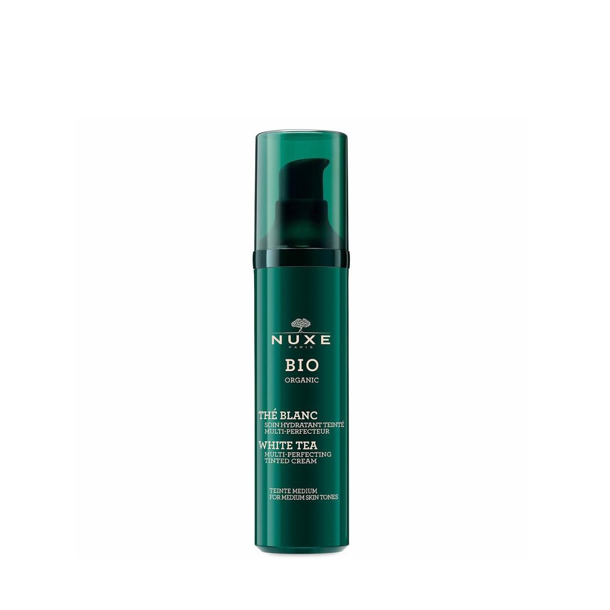 nuxe bio organic hidratante color medio 50 ml