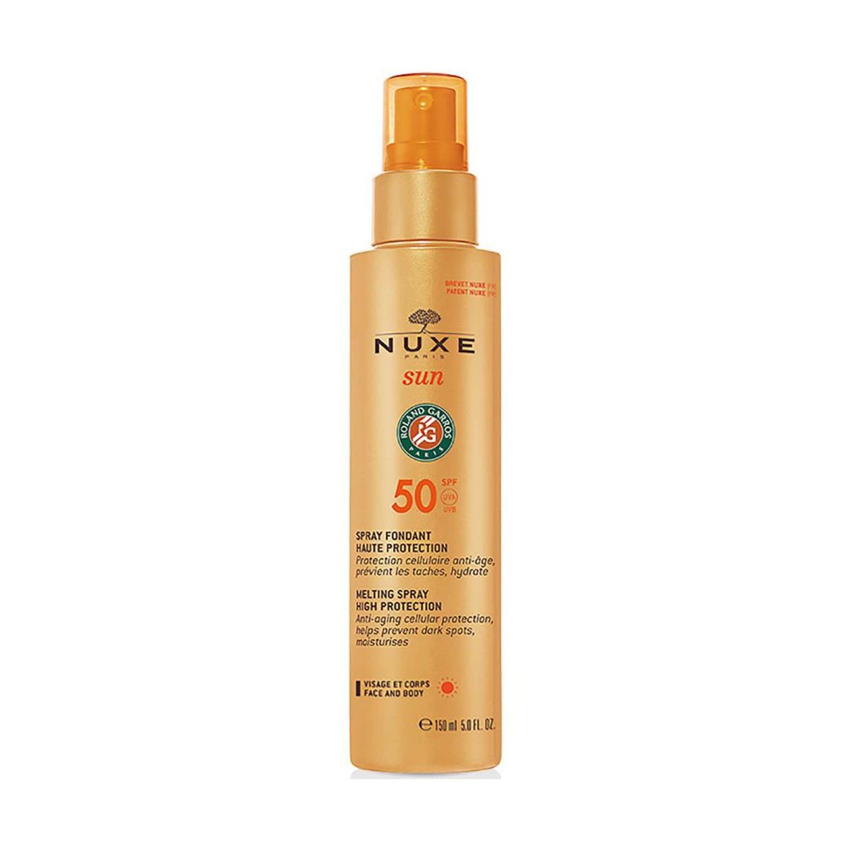nuxe sun spray fundente spf50 150 ml