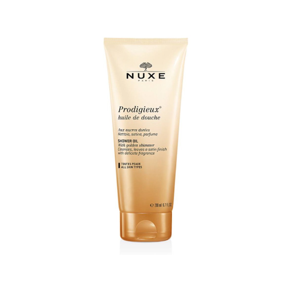 nuxe prodigieux aceite de ducha 2 x 200 ml