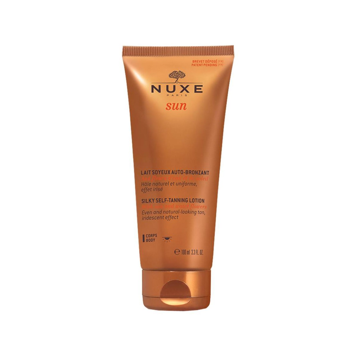 nuxe sun leche corporal autobronceadora 100 ml