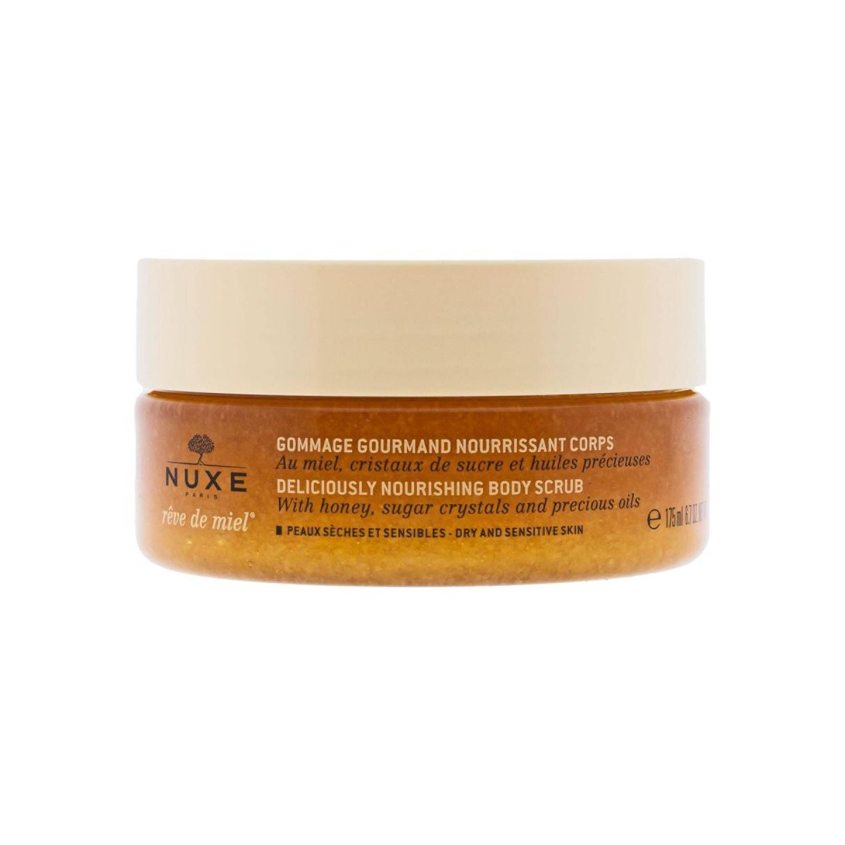 nuxe reve de miel exfoliante corporal 175ml